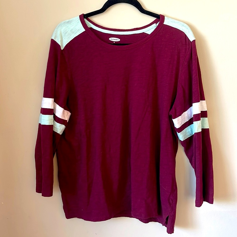 Boyfriend style 3/4 length tee from Old navy